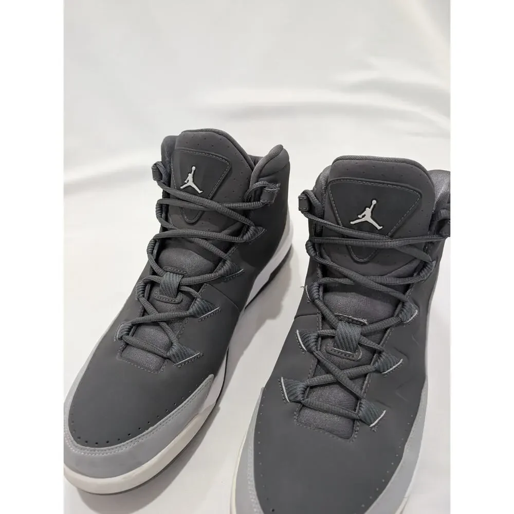 Jordan Air Deluxe (M Size 13) 807717 003 Dark Gray White Wolf Gray